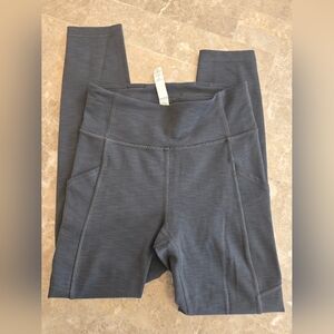Lululemon Dark Grey Legginings Sz 4